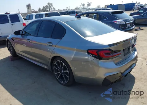 2019 BMW M5 из США, поврежденный, VIN WBSJF0C59KB284173